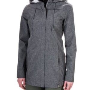 Mondetta Women's Charcoal Hooded Utility Jacket